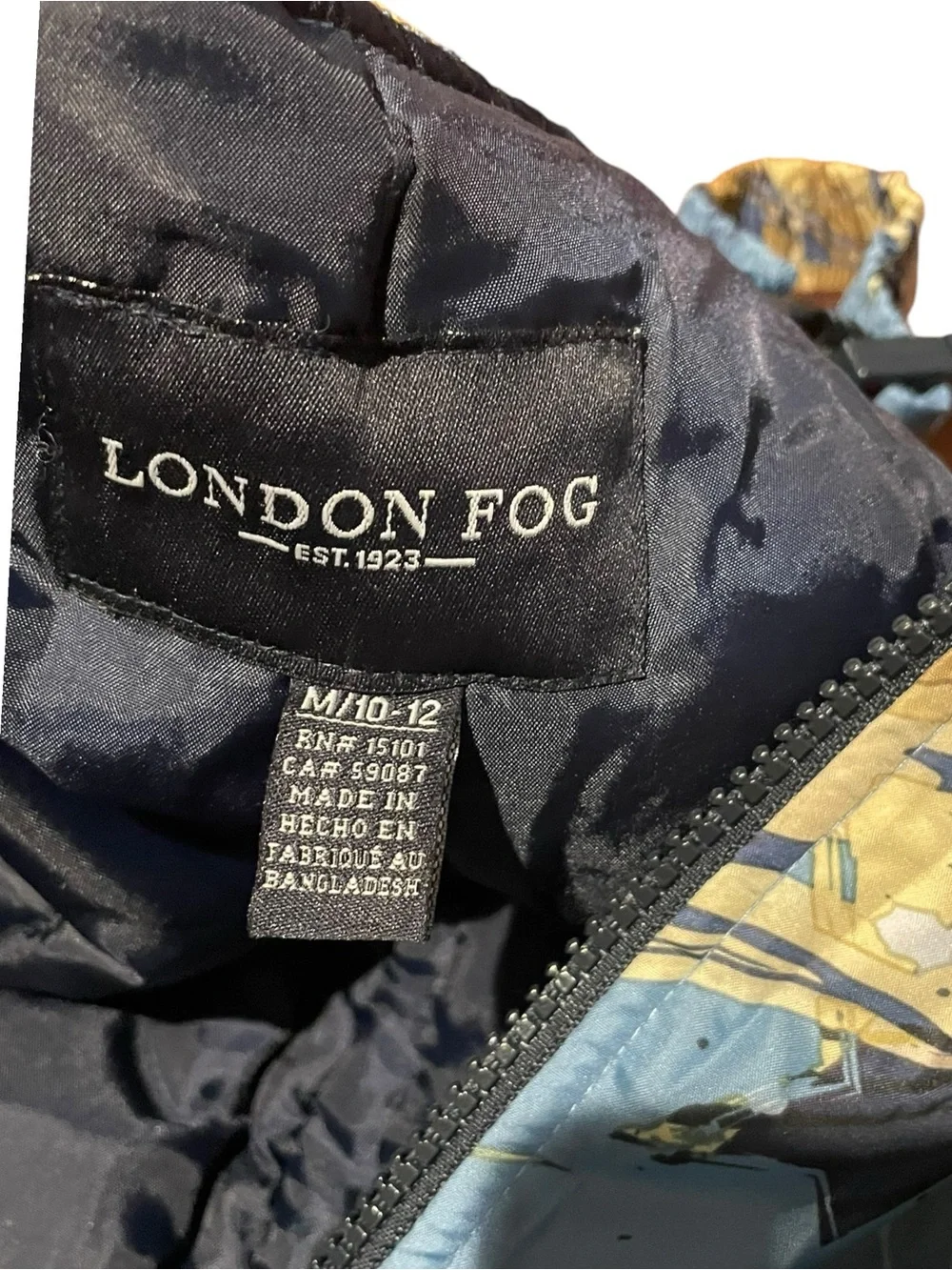 Youth Medium Size 10 12 Snowpants Blue Bibs Overalls London Fog Snow Pants Boys